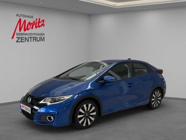 Brilliant sporty blue m. Gebraucht 2015 Honda Civic Sport Limousine | 12.450 € (Etwas zu teuer) - Bild 1/4