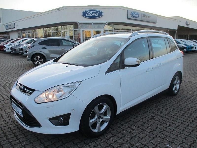 Weiß Gebraucht 2011 Ford Grand C-Max Titanium Van / Kleinbus | 4.750 € (Fairer Preis) - Bild 1/4