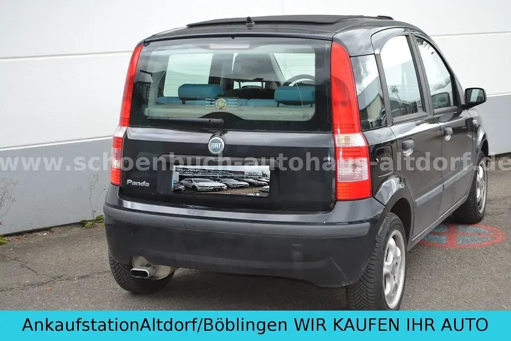 Gebraucht Fiat Panda Dynamic 60 PS (44 kW) 2004 Schwarz Kleinwagen