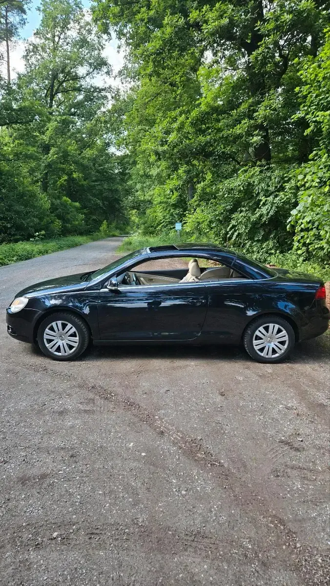 Brugt VW Eos 150 HK (110 kW) 2007 Sort Cabriolet