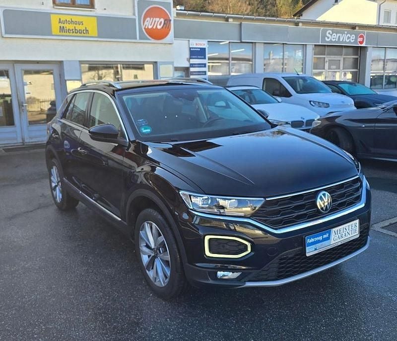 Gebraucht VW T-Roc Style 150 PS (110 kW) 2021 Schwarz SUV