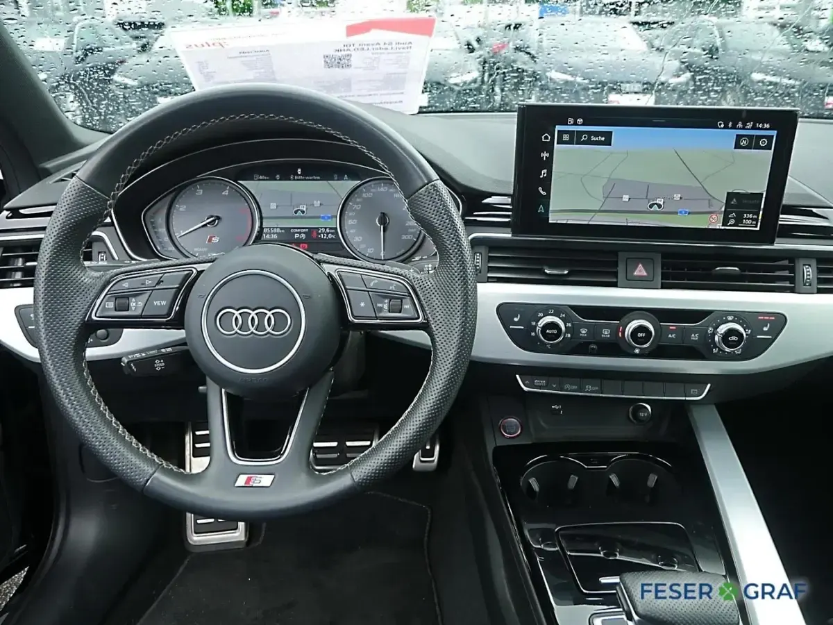 Gebraucht Audi S4 Design 341 PS (250 kW) 2022 Mythosschwarz metallic Kombi
