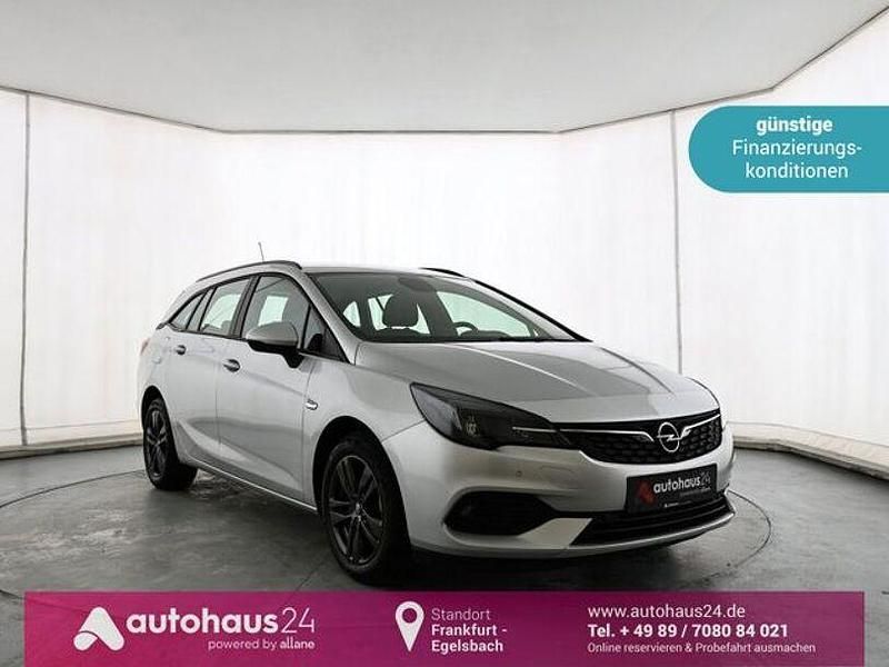 Silber Gebraucht 2021 Opel Astra Edition Kombi | 14.470 € (Fairer Preis) - Bild 1/4