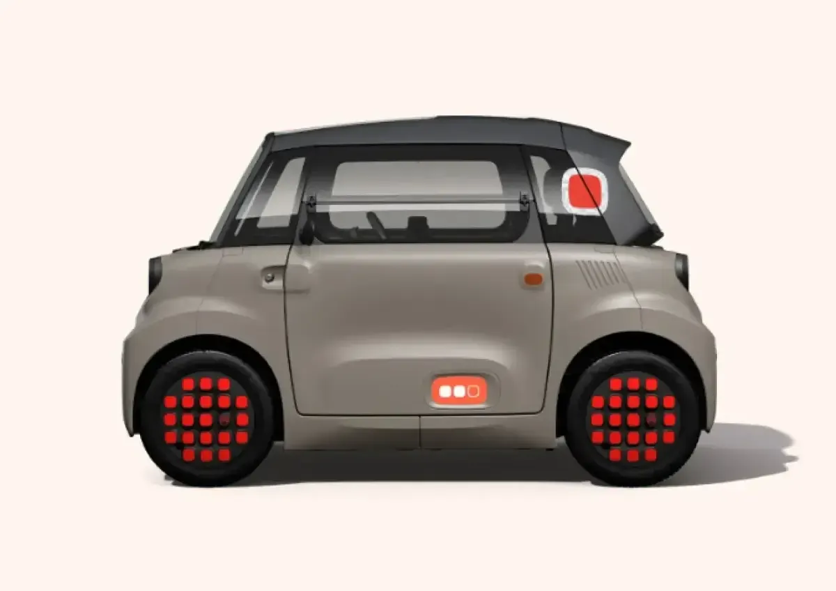 Neu Citroën AMI 2025 Grau Kleinwagen