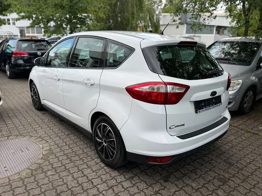 Gebraucht Ford C-MAX Trend 125 PS (91 kW) 2013 Weiß Van / Kleinbus
