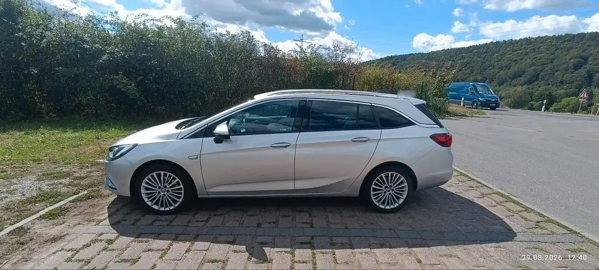 Gebraucht Opel Astra 110 PS (80 kW) 2016 Silber Kombi