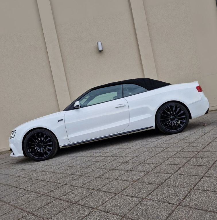 Weiß Gebraucht 2015 Audi A5 Cabriolet S-Line Cabrio | 15.950 € (Guter Preis) - Bild 1/4