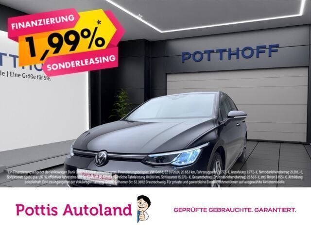 Schwarz Gebraucht 2024 VW Golf VIII Move Kleinwagen | 26.589 € (Guter Preis) - Bild 1/4