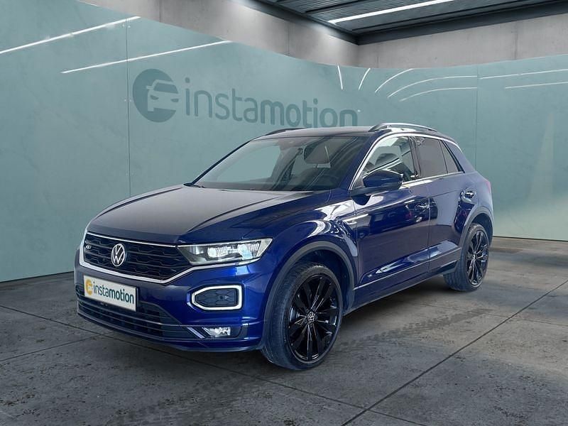 Blau Gebraucht 2021 VW T-Roc SUV | 28.499 € (Fairer Preis) - Bild 1/4