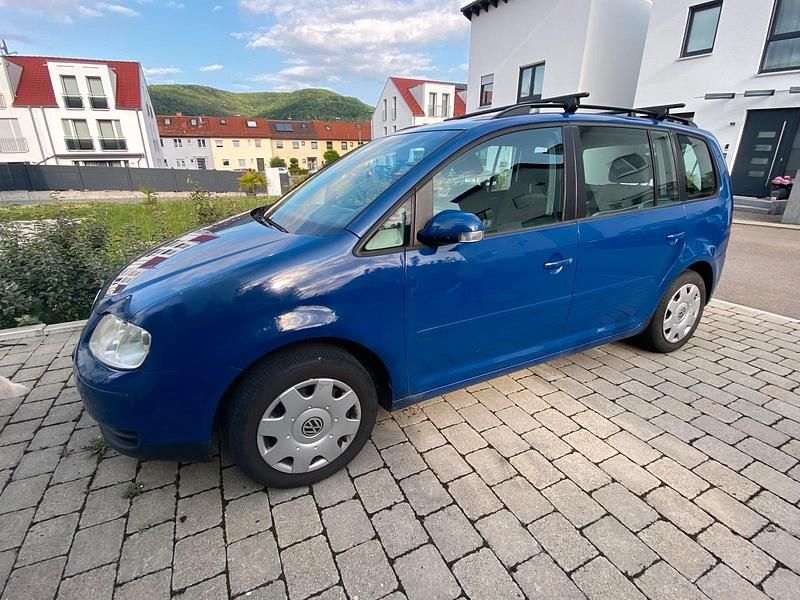 Blau Gebraucht 2005 VW Touran Van / Kleinbus | 1.500 € (Superpreis) - Bild 1/4