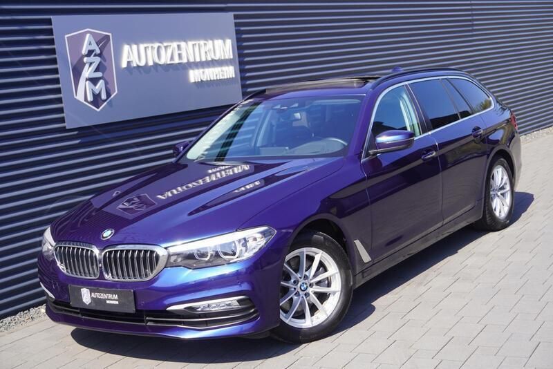 Blau Gebraucht 2017 BMW 520 Sport Line Kombi | 21.990 € (Fairer Preis) - Bild 1/4