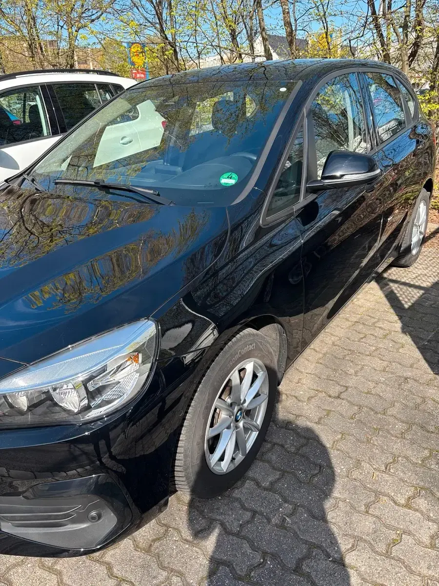 Gebraucht BMW 218 Active Tourer 136 PS (100 kW) 2018 Schwarz Van / Kleinbus