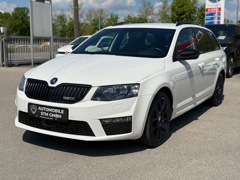Weiß Gebraucht 2016 Skoda Octavia RS Kombi | 15.300 € (Fairer Preis) - Bild 1/4
