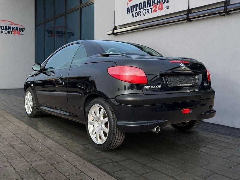 Gebraucht Peugeot 206 CC Platinum 109 PS (80 kW) 2002 Schwarz Cabrio
