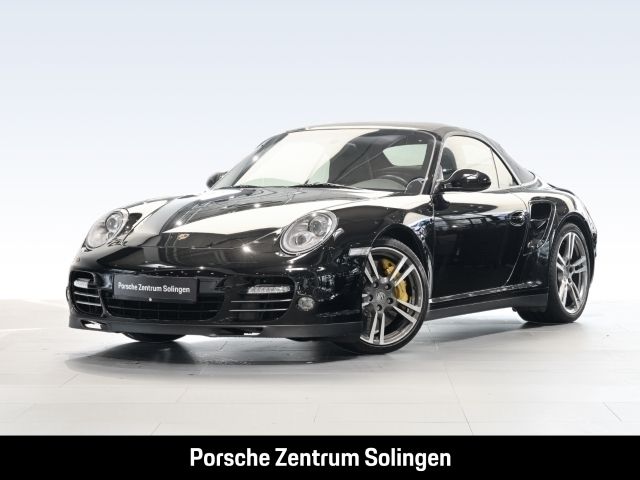 Schwarz Gebraucht 2010 Porsche 911 Turbo S Cabriolet Chrono Cabrio | 109.750 € - Bild 1/4