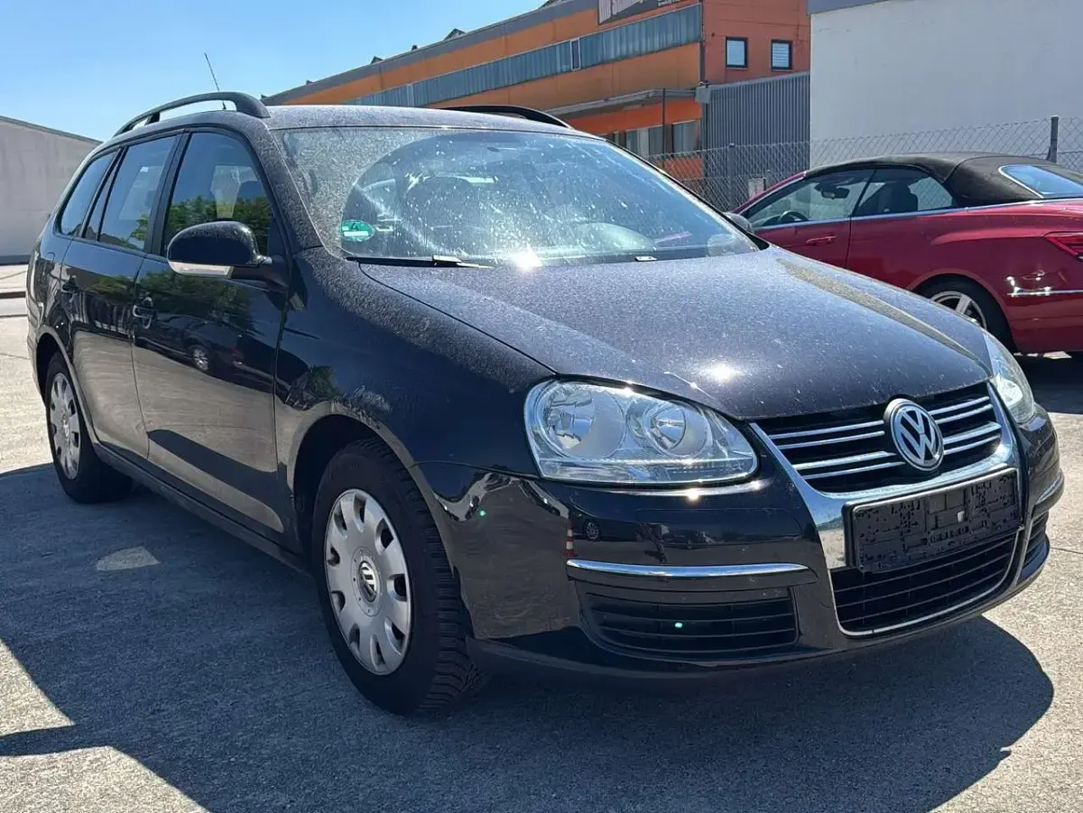Usata VW Golf VI Trendline 105 CV (77 kW) 2009 Nero Utilitaria
