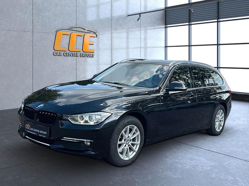 Schwarz Gebraucht 2015 BMW 320 Luxury Line Kombi | 14.490 € (Fairer Preis) - Bild 1/4