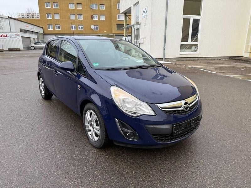 Blau Gebraucht 2011 Opel Corsa Satellite Limousine | 3.850 € (Fairer Preis) - Bild 1/4