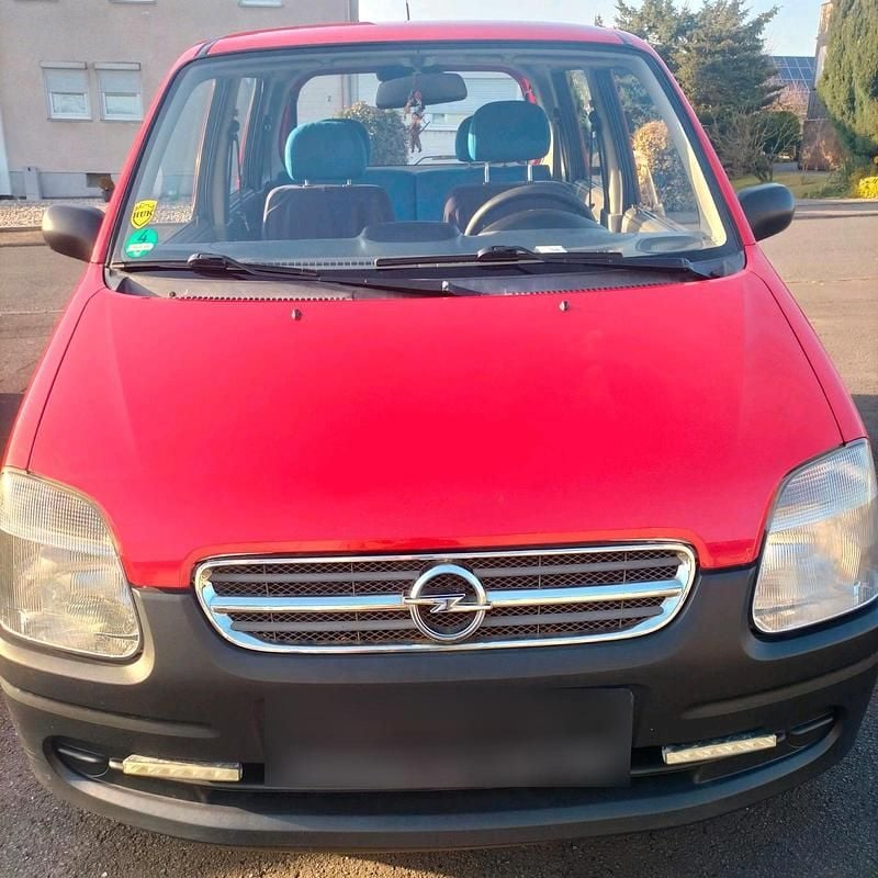 Gebraucht Opel Agila 2002 Rot Van / Kleinbus