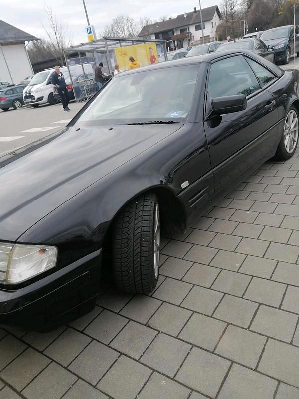 Gebraucht Mercedes SL320 240 PS (176 kW) 1998 Schwarz Cabrio
