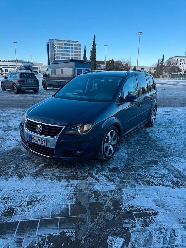 Gebraucht VW Touran Cross 140 PS (102 kW) 2007 Blau Van / Kleinbus