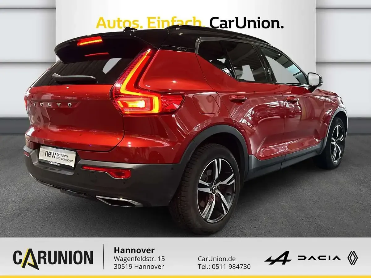 Gebraucht Volvo XC40 R-Design 190 PS (139 kW) 2019 Rot SUV