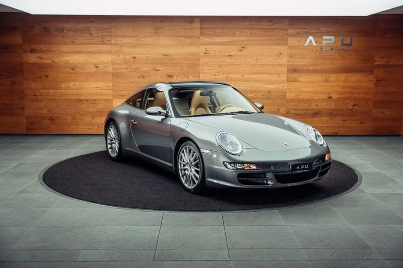 Grau Gebraucht 2007 Porsche 911 Targa 4S Cabrio | 79.997 € (Teuer) - Bild 1/4