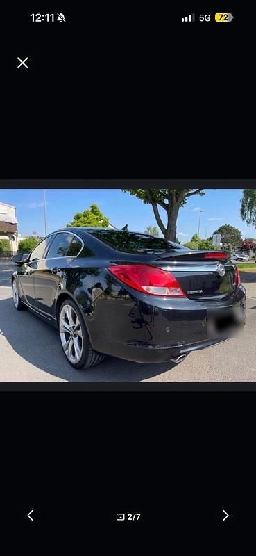 Gebraucht Opel Insignia 160 PS (117 kW) 2011 Schwarz Coupé