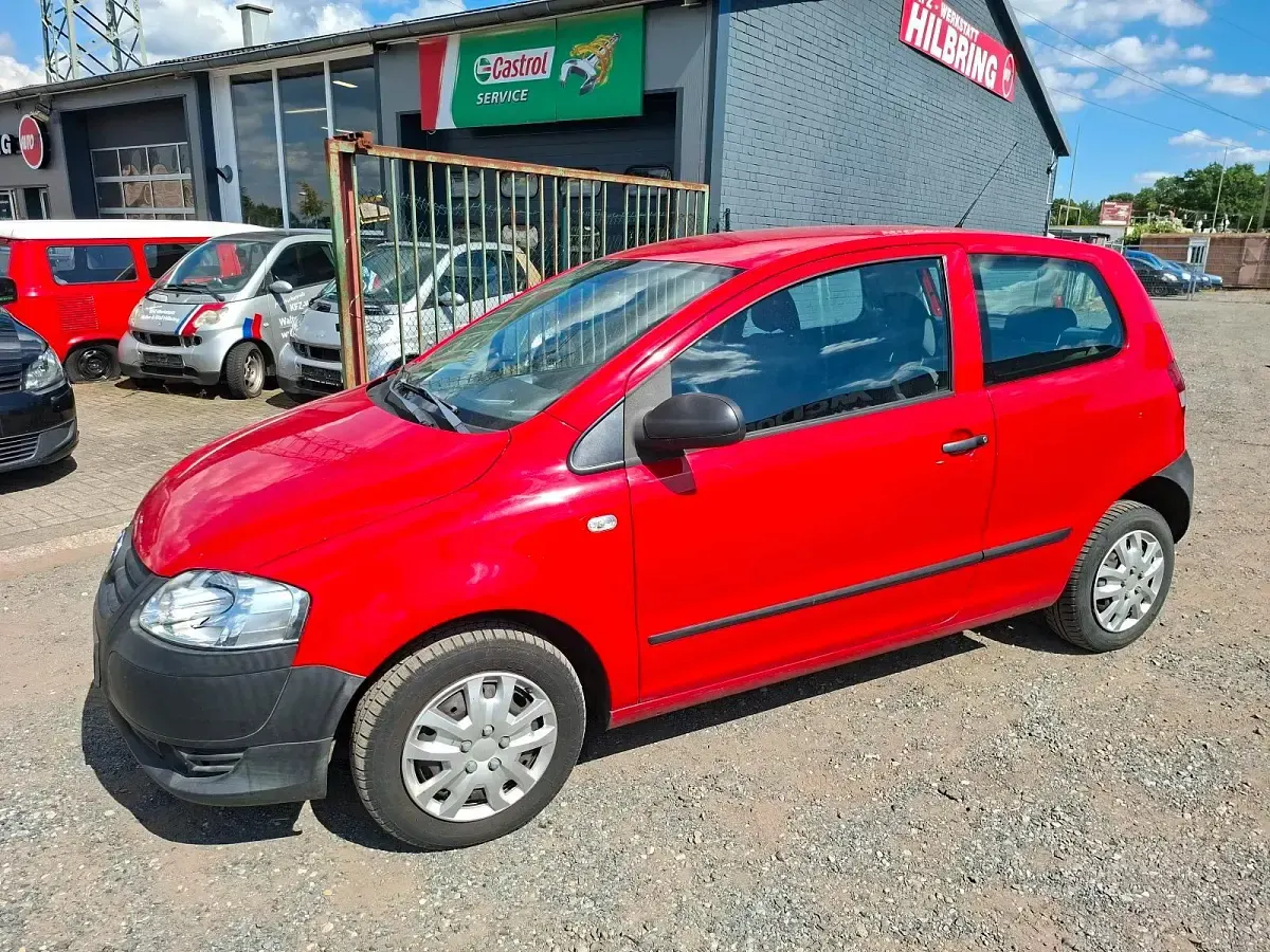Gebraucht VW Fox 55 PS (40 kW) 2010 Rot Kleinwagen