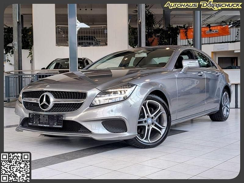 Silber Gebraucht 2015 Mercedes CLS220 Sport Coupé | 19.990 € (Guter Preis) - Bild 1/4