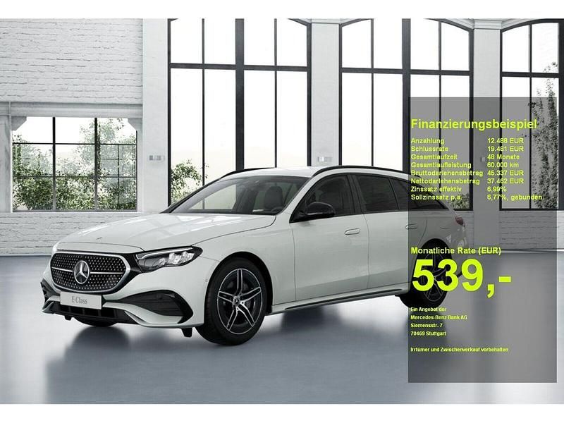 Weiß Gebraucht 2024 Mercedes E300 AMG Limousine | 49.880 € (Guter Preis) - Bild 1/3