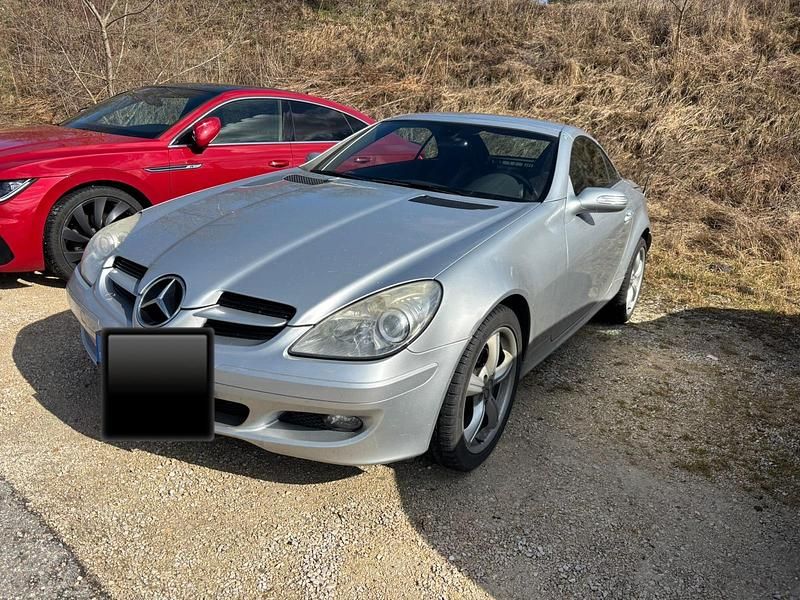 Gebraucht Mercedes SLK200 169 PS (124 kW) 2004 Silber Cabrio