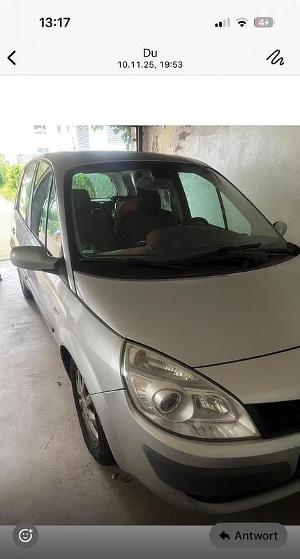 Silber Gebraucht 2007 Renault Scénic II Van / Kleinbus | 950 € - Bild 1/3