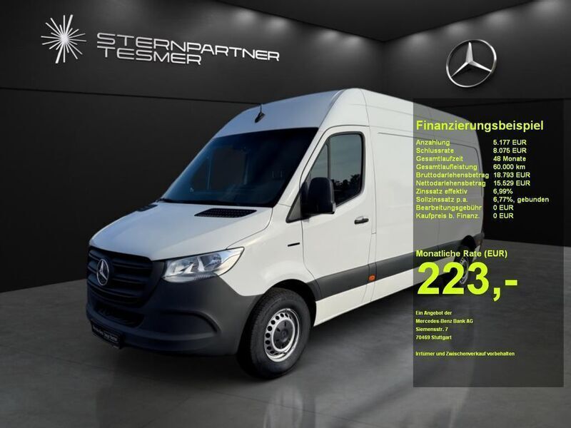 Arktikweiß Gebraucht 2021 Mercedes E-Sprinter Van | 20.111 € (Fairer Preis) - Bild 1/3