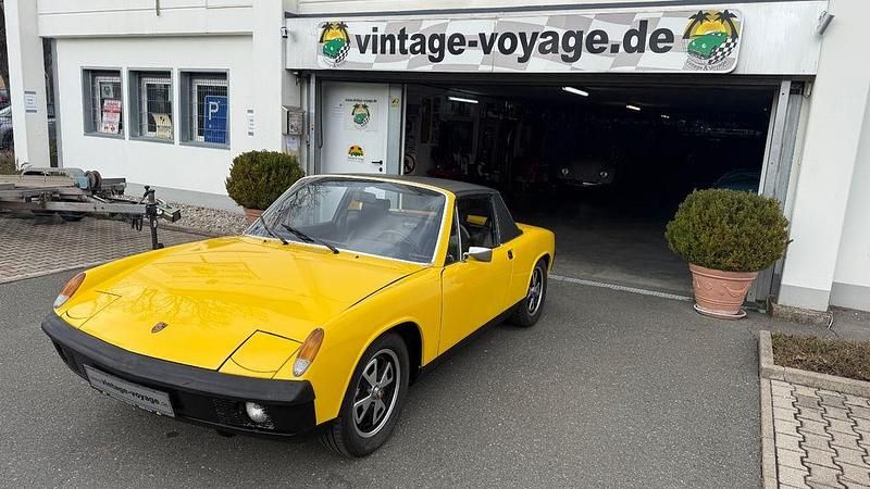 Second-hand Porsche 914 101 CP (74 kW) 1973 Galben Cabrio