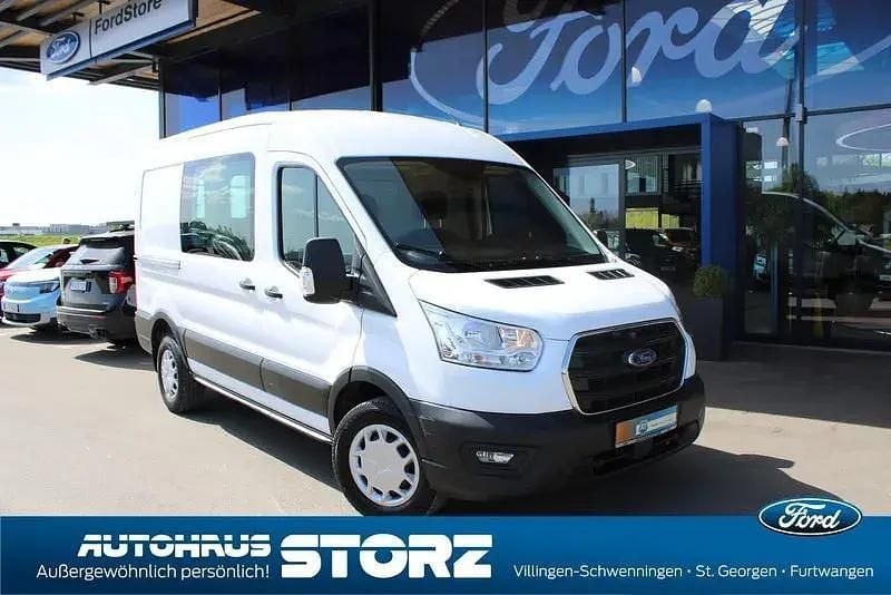 Weiss (frostweiãÿ) Gebraucht 2020 Ford Transit Trend Limousine | 18.990 € (Guter Preis) - Bild 1/4