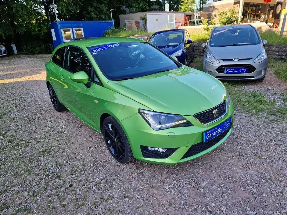 Gebraucht Seat Ibiza FR 110 PS (80 kW) 2016 "lima" grun Kleinwagen