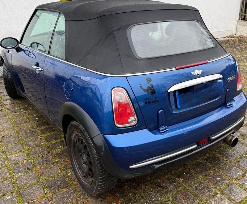 Gebraucht Mini Cooper Cabriolet 116 PS (85 kW) 2008 Blau Cabrio