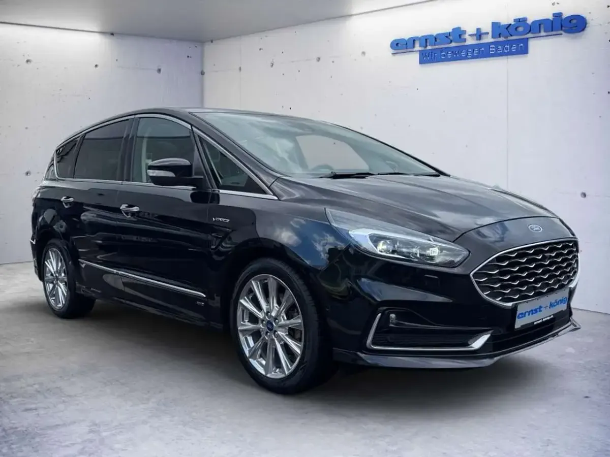 Gebraucht Ford S-MAX Vignale 190 PS (139 kW) 2020 Agate black metallic Van / Kleinbus