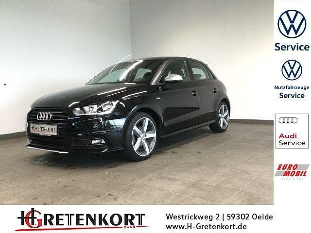 Mythosschwarz daytonagrau perlef Gebraucht 2018 Audi A1 Sportback S-Line Kleinwagen | 16.490 € (Fairer Preis) - Bild 1/4