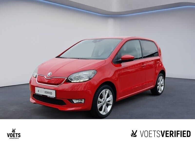 Rot Gebraucht 2021 Skoda Citigo-e IV Best of Kleinwagen | 14.650 € (Fairer Preis) - Bild 1/4