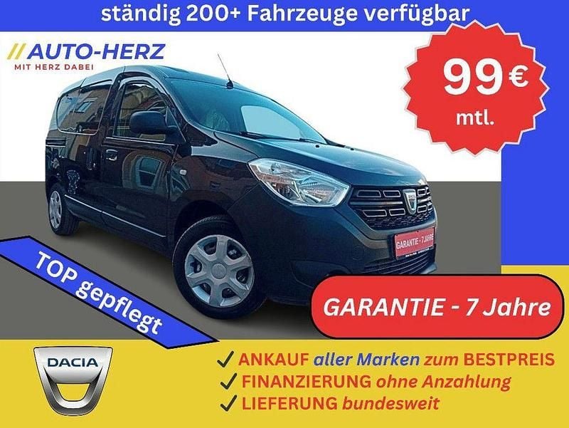 Schwarz Gebraucht 2017 Dacia Dokker Van / Kleinbus | 7.990 € (Guter Preis) - Bild 1/3