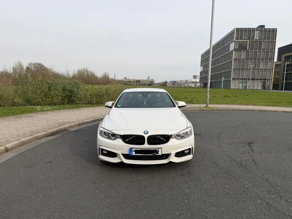 Gebraucht BMW 420 Cabriolet M Sport 184 PS (135 kW) 2015 Weiß Cabrio