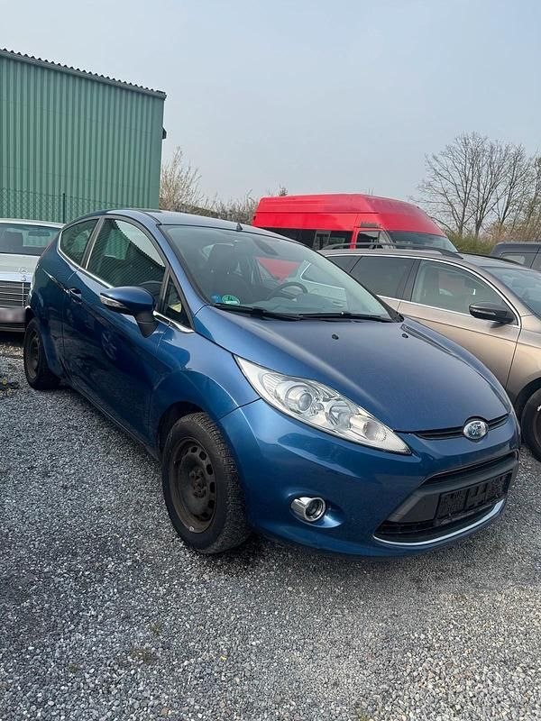 Gebraucht Ford Fiesta 2009 Blau Kleinwagen