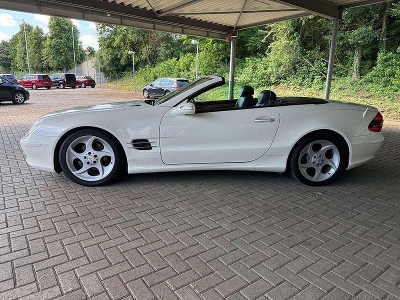 Gebraucht Mercedes SL350 245 PS (180 kW) 2006 Perlmutt weiß Cabrio