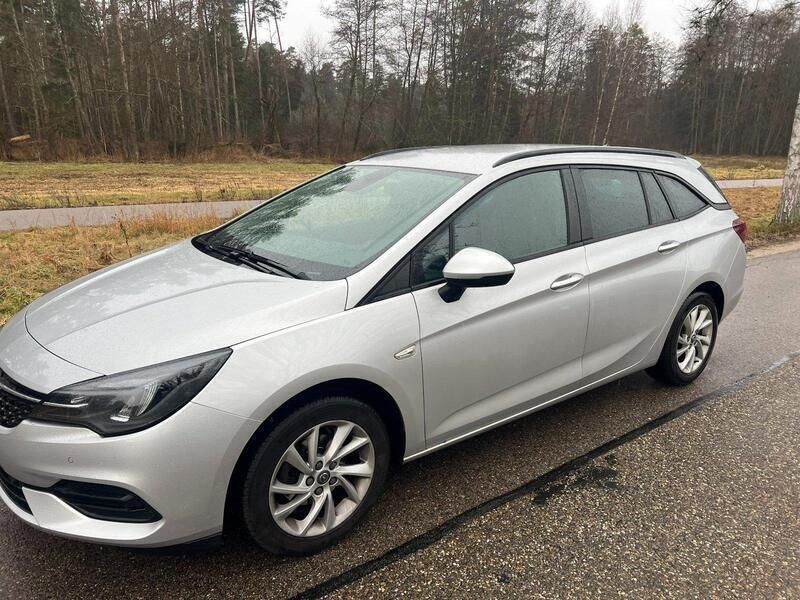 Silber Gebraucht 2021 Opel Astra Kombi | 11.900 € (Superpreis) - Bild 1/2