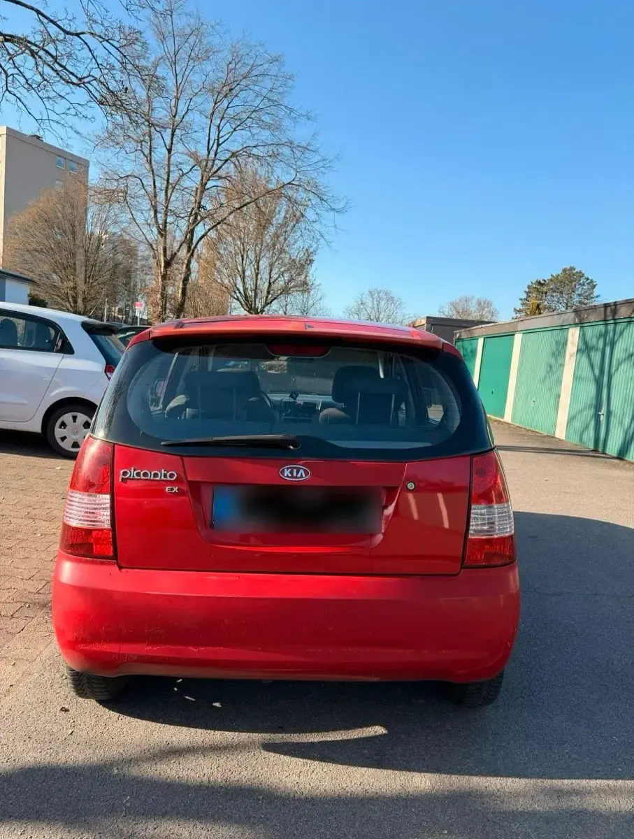 Gebraucht Kia Picanto 60 PS (44 kW) 2004 Rot Kleinwagen