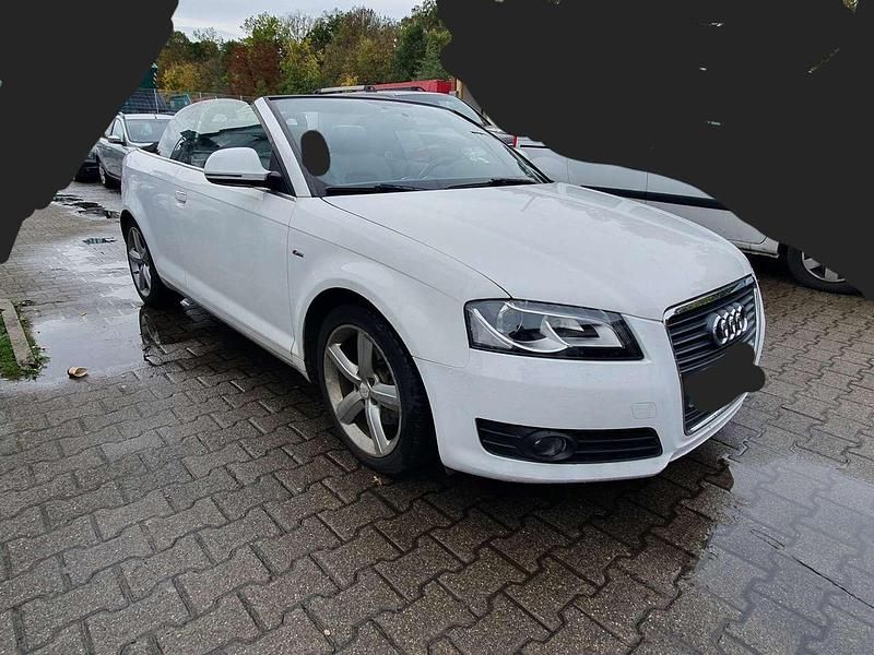 Gebraucht Audi A3 Cabriolet S-Line 140 PS (102 kW) 2009 Ibisweiß Cabrio
