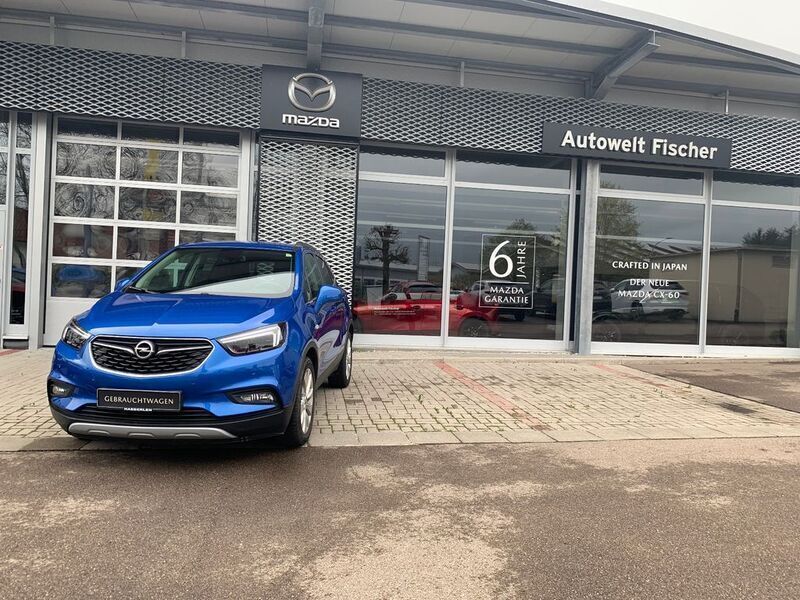 Blau Gebraucht 2017 Opel Mokka X Innovation SUV | 13.980 € (Fairer Preis) - Bild 1/4