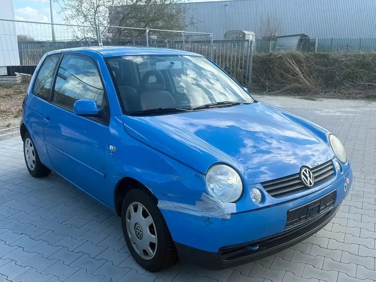Brugt VW Lupo 60 HK (44 kW) 2002 Blå Hatchback